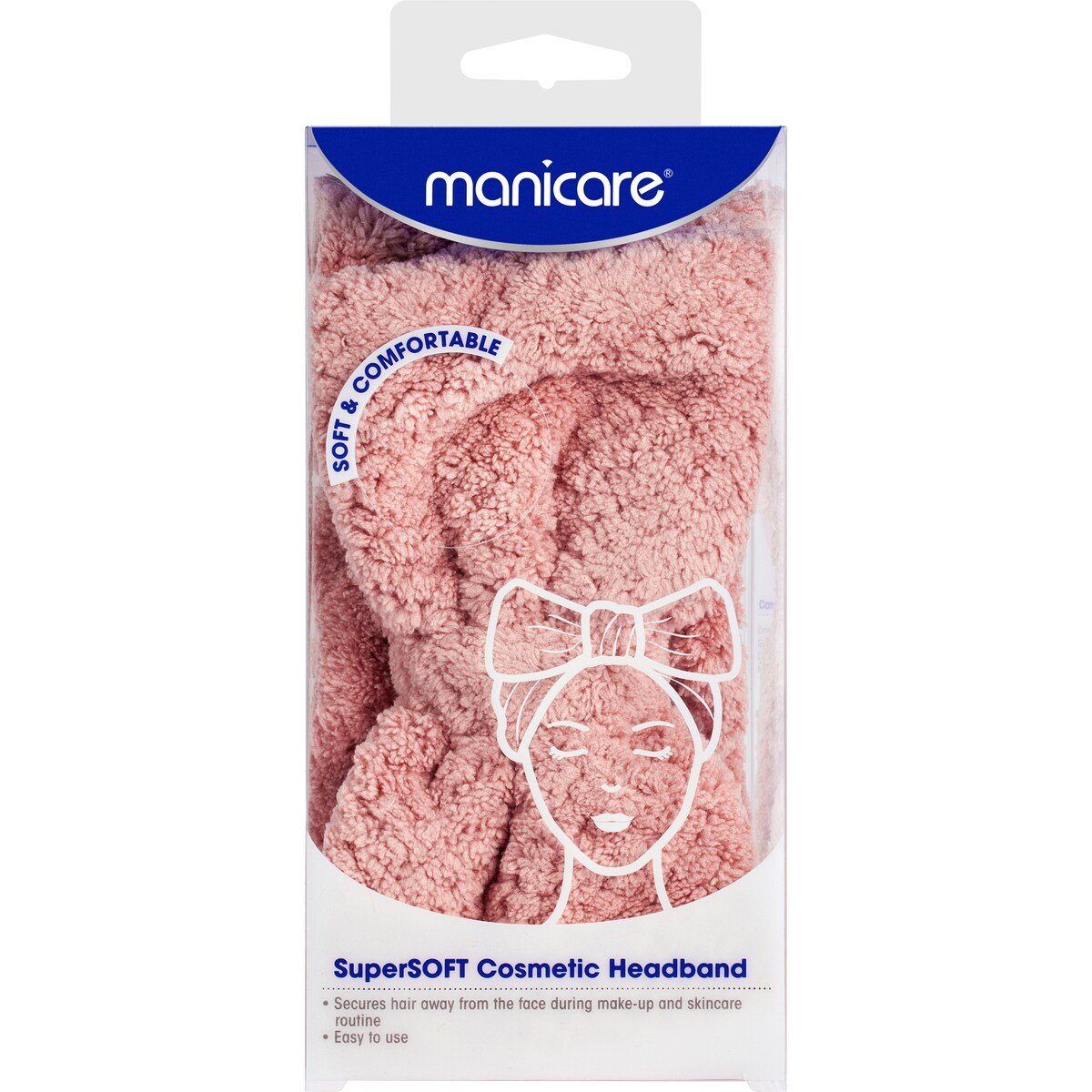 Manicare Supersoft Cosmetic Headband Each