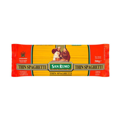 San Remo Pasta Thin Spaghetti - 500g