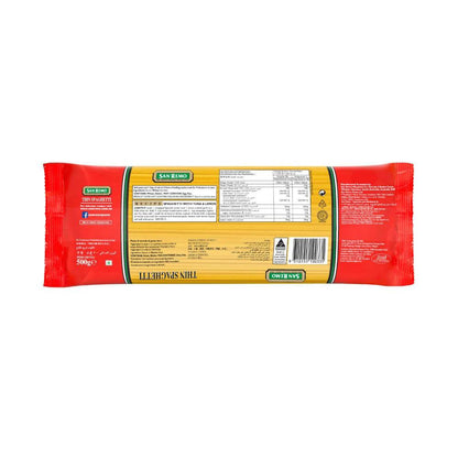 San Remo Pasta Thin Spaghetti - 500g