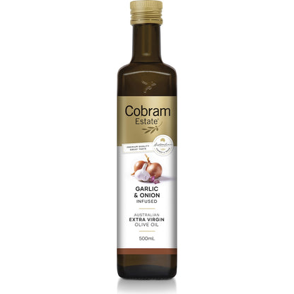 Cobram Garlic & Onion Extra Virgin Olive Oil 500ml