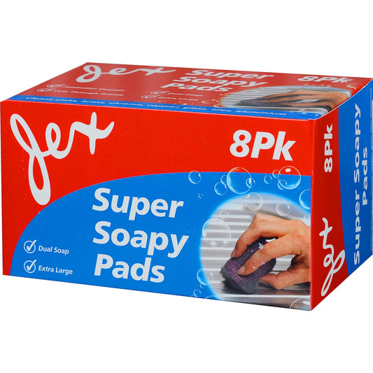 Jex Steel Wool Soap Pads 8 pack