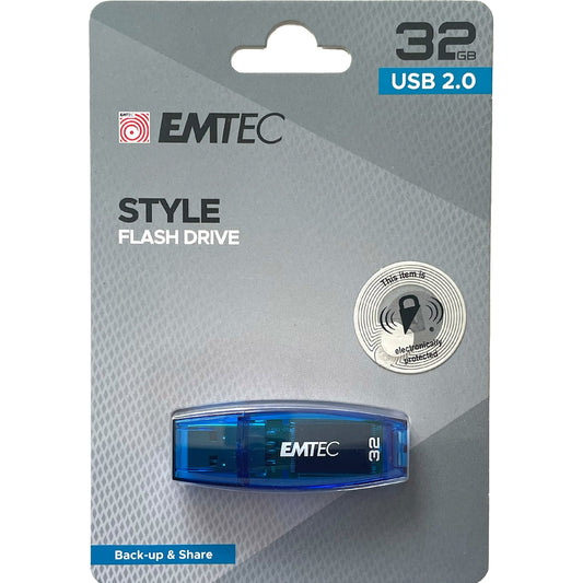 Emtec Style Flash Drive 32gb Usb 2.0 1 Pack