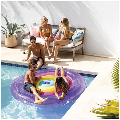 Intex Rainbow Fiesta Island Pool Float 2.01M x 24cm