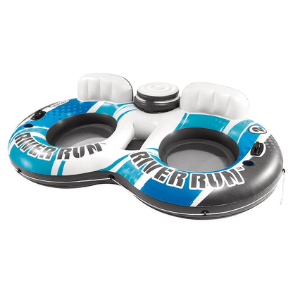 Intex Blue Rapid River Run 2 Inflatable Lounge 2.43 x 1.57M