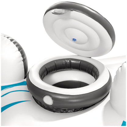 Intex Blue Rapid River Run 2 Inflatable Lounge 2.43 x 1.57M
