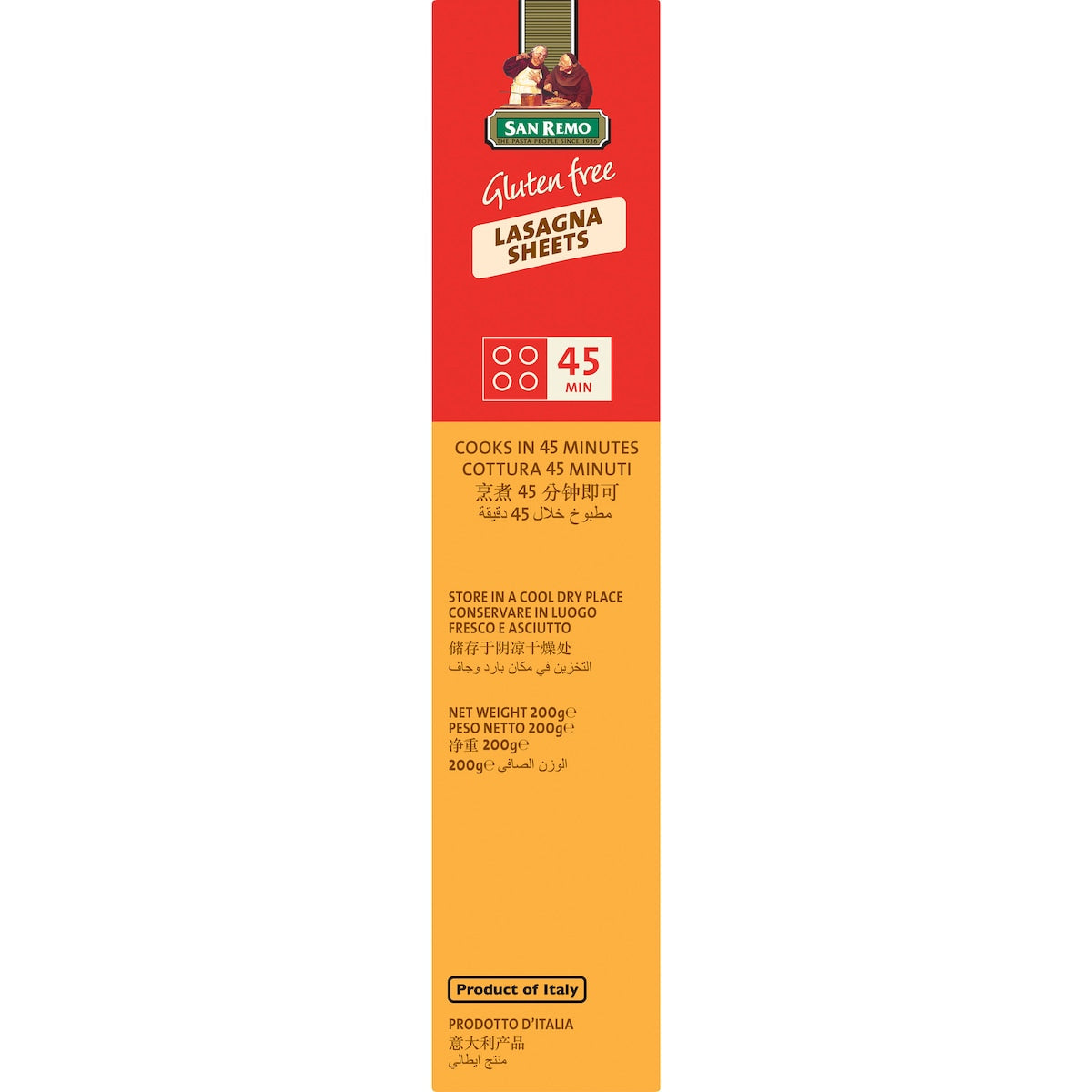San Remo Gluten Free Lasagne 200g