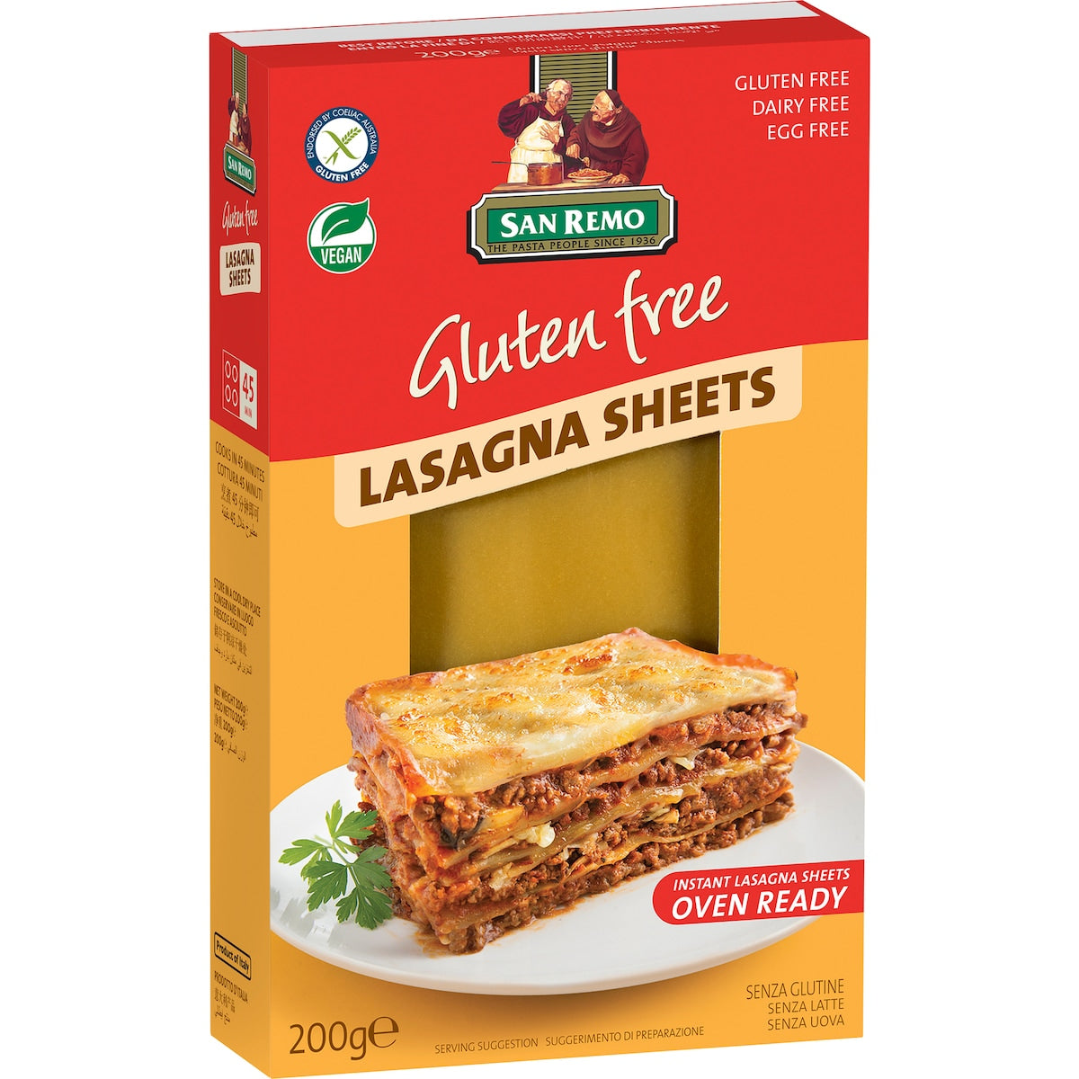 San Remo Gluten Free Lasagne 200g