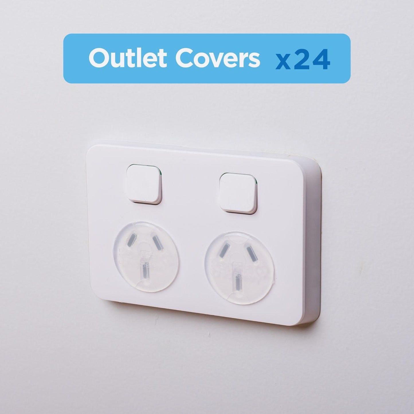 Perma Child Safety Outlet Covers - 24 Pack