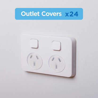 Perma Child Safety Outlet Covers - 24 Pack