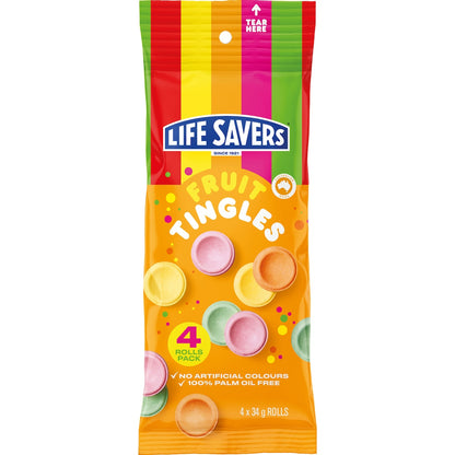 Life Savers Fruit Tingles 4 Pack