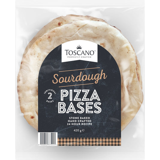 Toscano Sourdough Pizza Base 2 Pack
