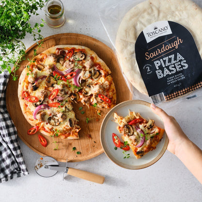 Toscano Sourdough Pizza Base 2 Pack