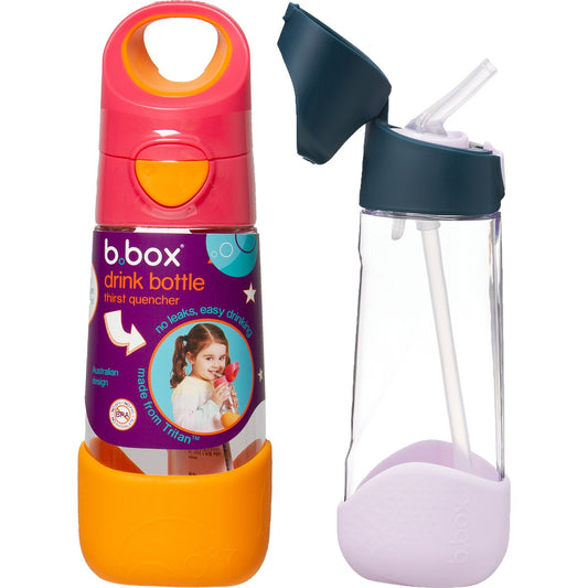 B.box Tritan Drink Bottle Assorted 450ml Each