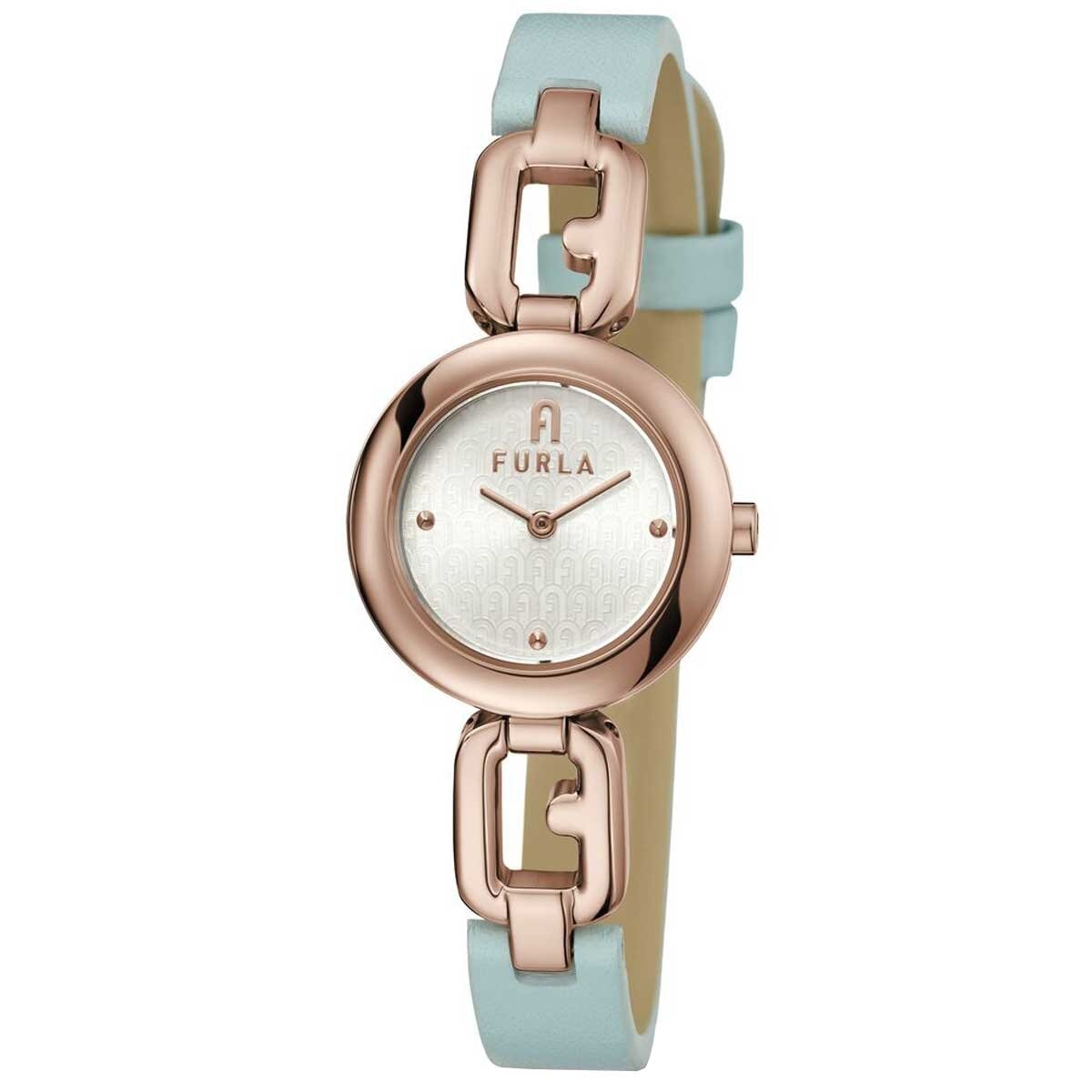 Furla Jewellery Arco Chain Green Women’s Watch WW0015010L5