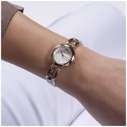 Furla Jewellery Arco Chain Green Women’s Watch WW0015010L5