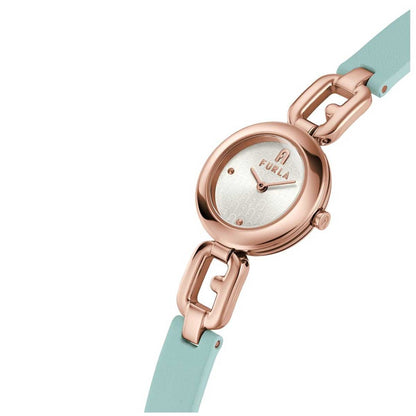 Furla Jewellery Arco Chain Green Women’s Watch WW0015010L5
