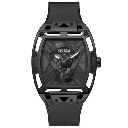 GUESS Legend Black Silicone Men's Watch GW0500G2