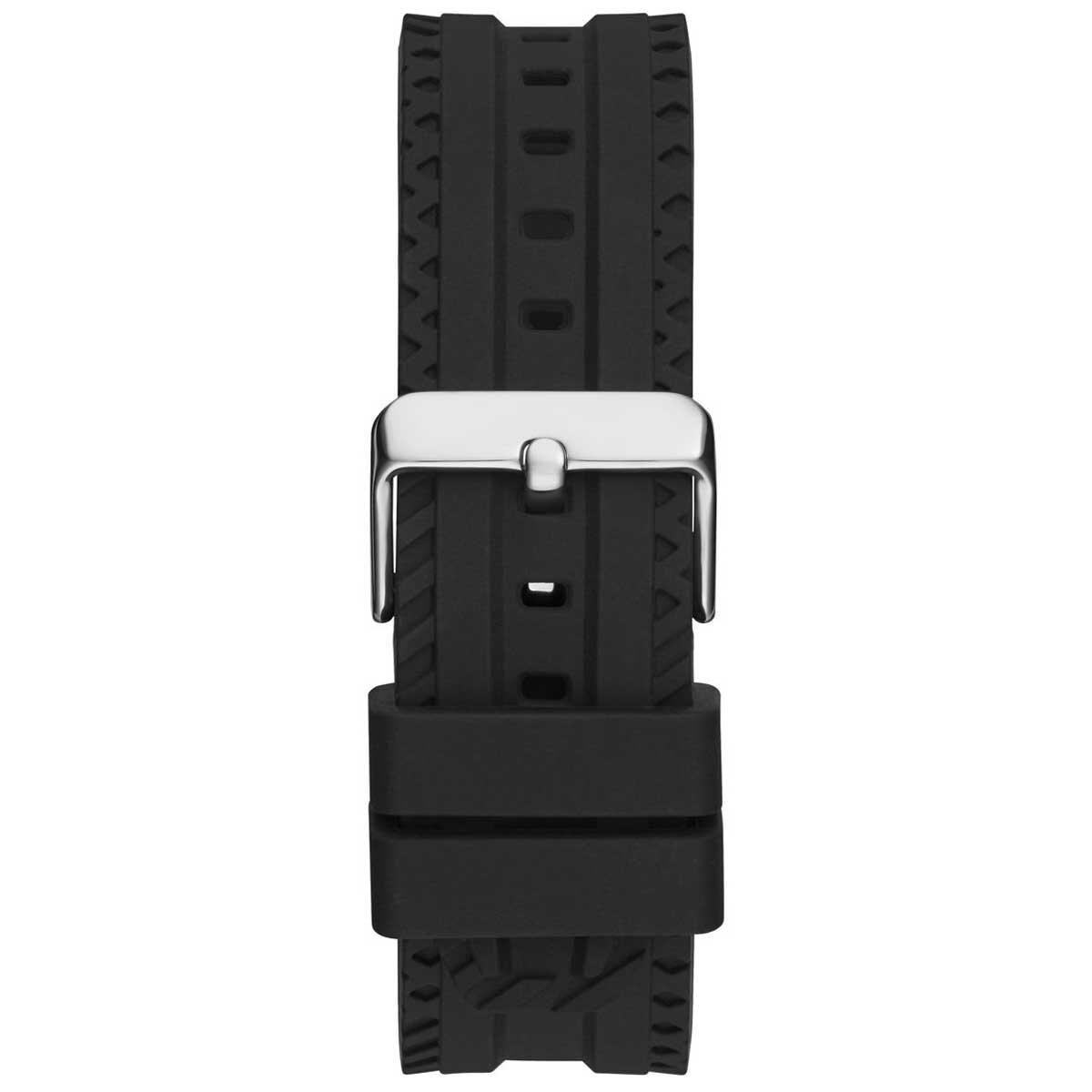 GUESS Dynasty Silver And Black Men's Watch GW0498G1