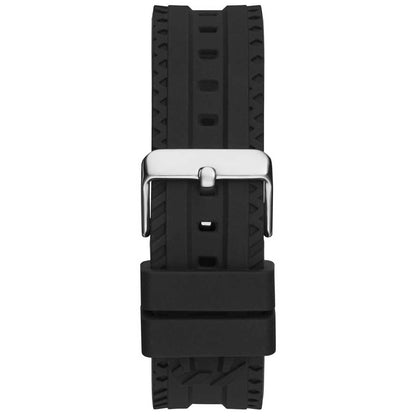 GUESS Dynasty Silver And Black Men's Watch GW0498G1