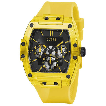 GUESS Yellow Multifunction Men’s Watch GW0203G6