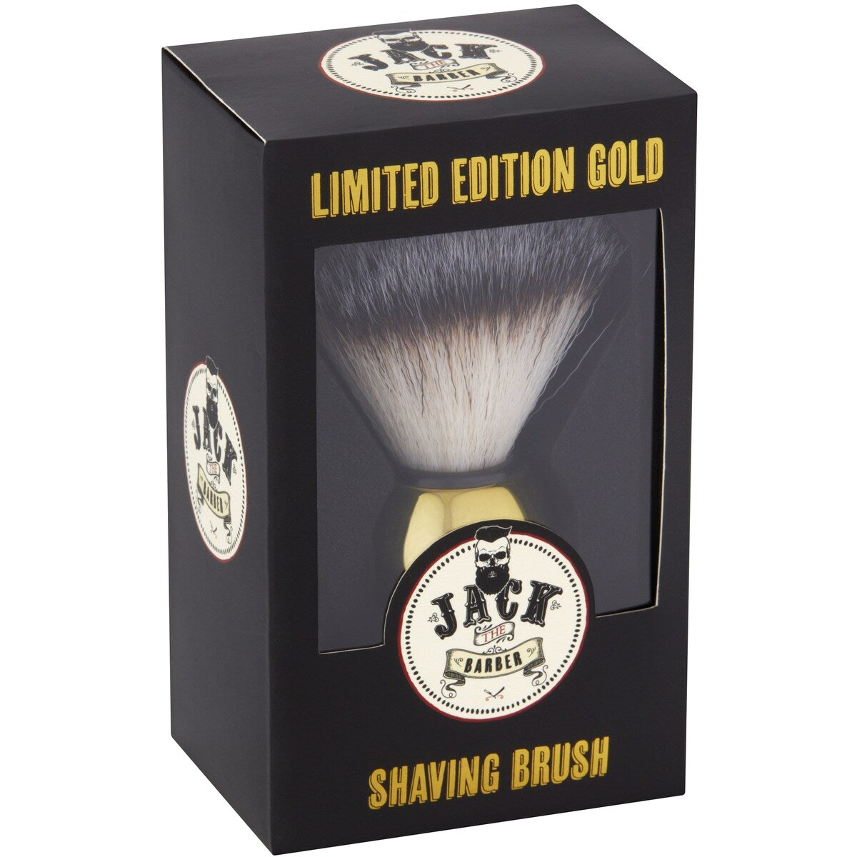 Jack The Barber Shaving Brush Limited Edition Gold Each