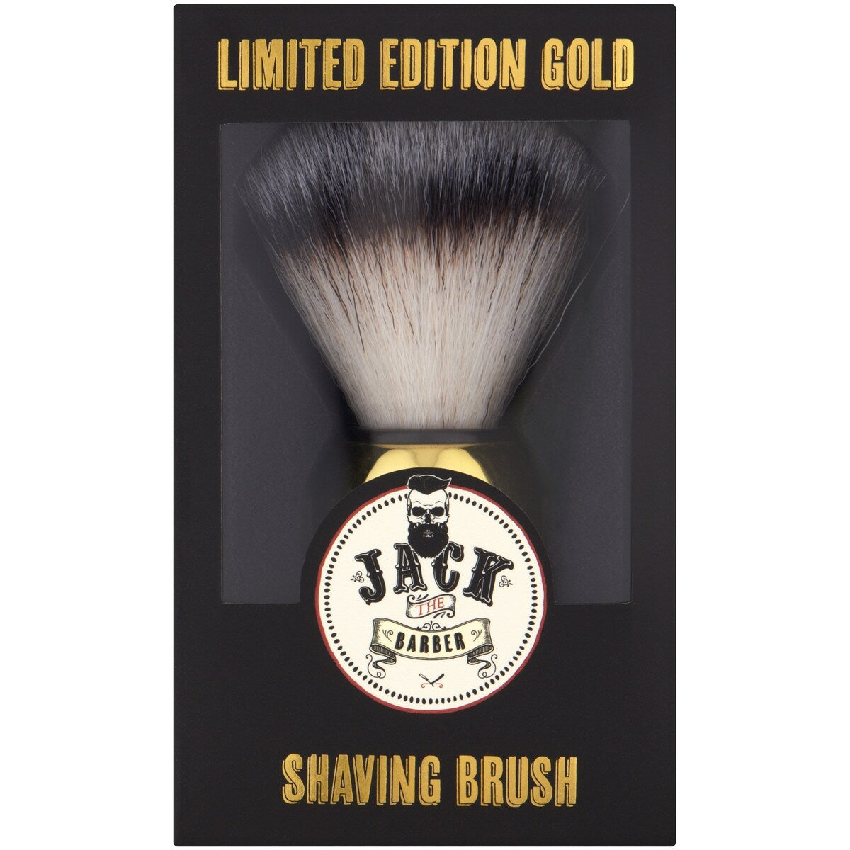 Jack The Barber Shaving Brush Limited Edition Gold Each