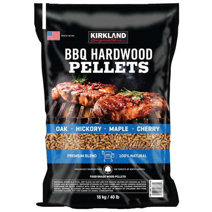Kirkland Signature BBQ Hardwood Pellets All-Natural 18kg