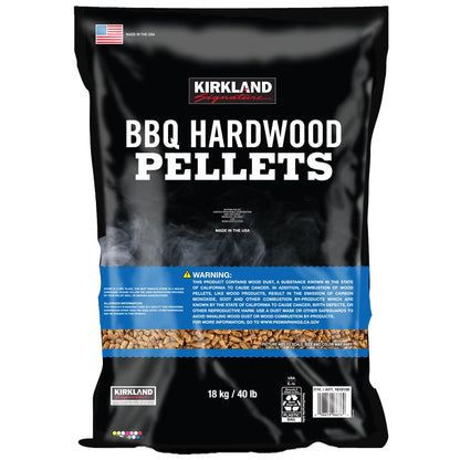 Kirkland Signature BBQ Hardwood Pellets All-Natural 18kg