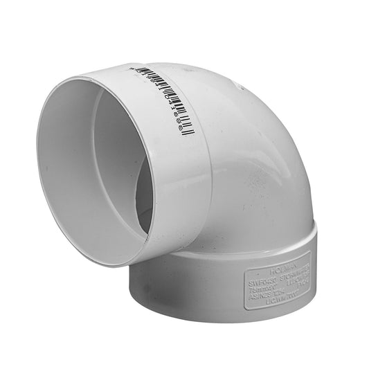 Holman 75mm PVC Stormwater Elbow - 90 Deg