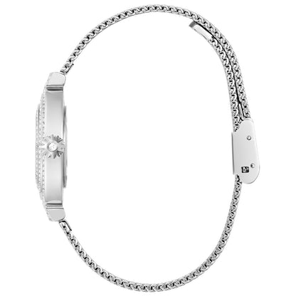 GUESS Dream Silver Crystal Mesh Women's Watch GW0550L1