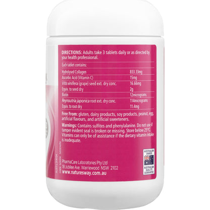 Natures Way Beauty Collagen Tablets 120 pack