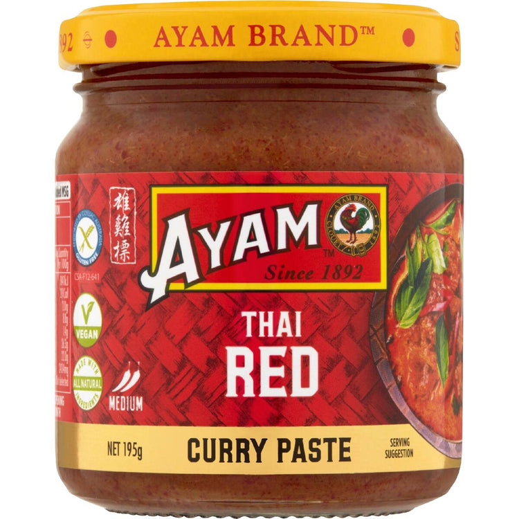 Ayam Paste Thai Red Curry 195g