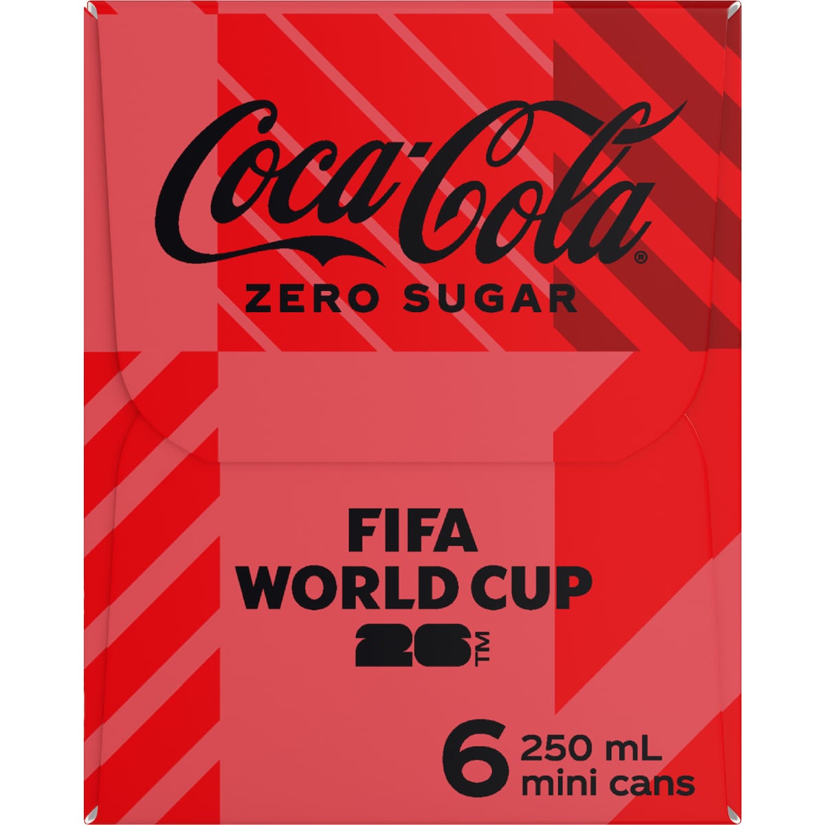 Coca-cola Zero Sugar Soft Drink Mini Cans 250ml X 6 Pack