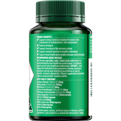 Natures Own Super Vitamin B Complex With Biotin, B3, B6 & B12 150 Pack