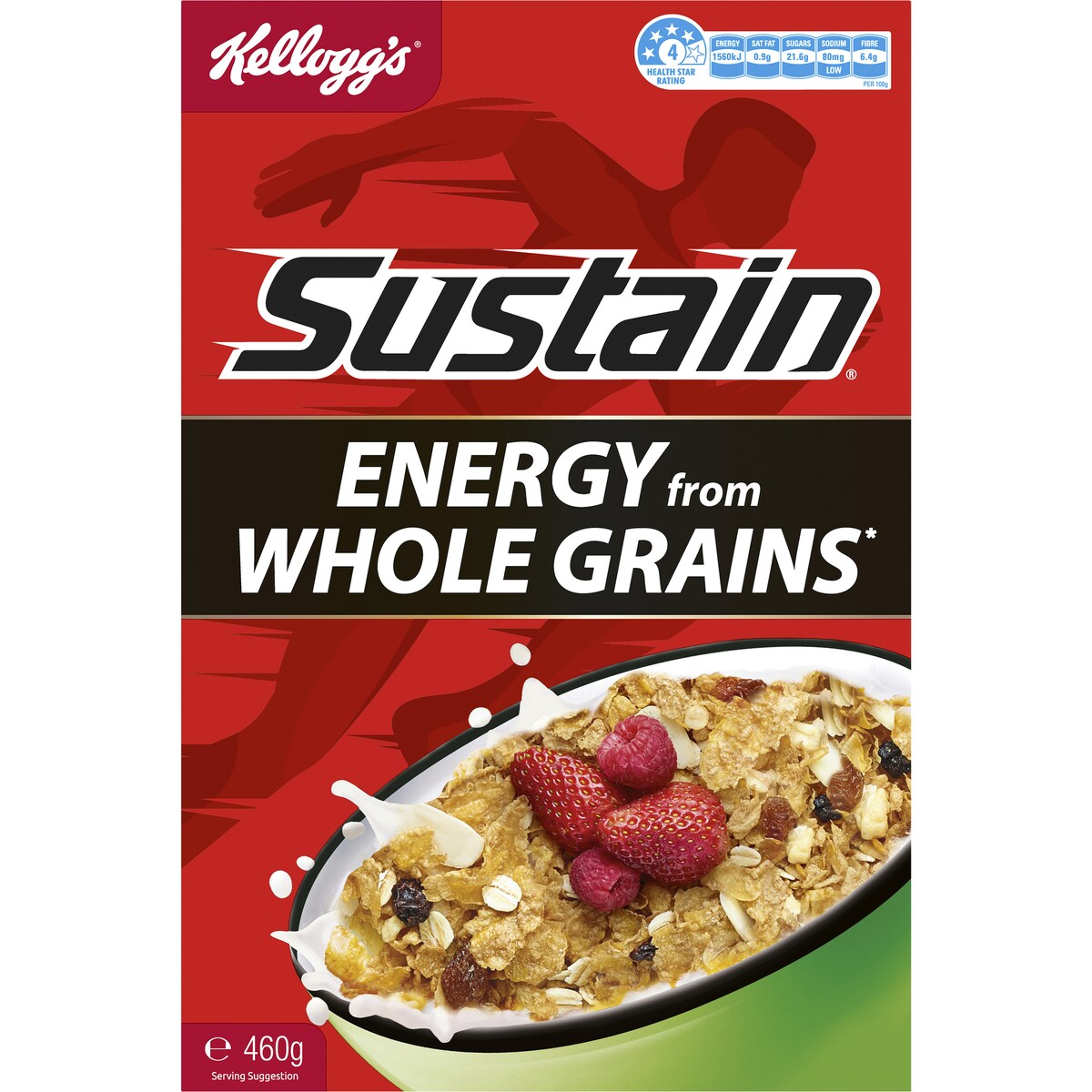 Kellogg's Sustain Original Breakfast Cereal 460g
