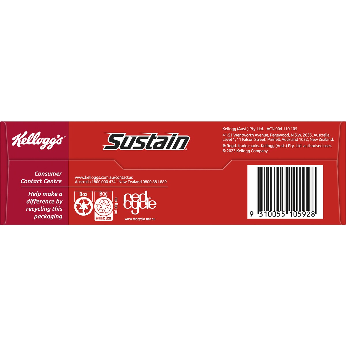 Kellogg's Sustain Original Breakfast Cereal 460g