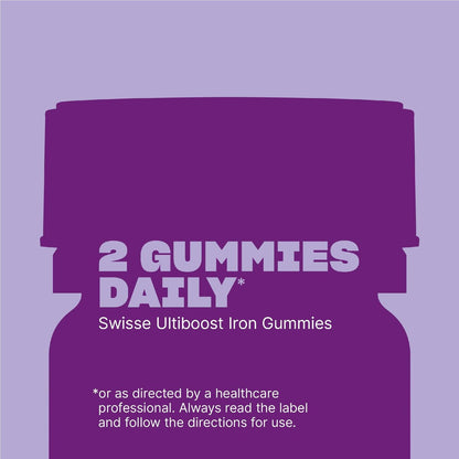 Swisse Ultiboost Iron Gummies Helps Relieve Fatigue 50 Pack