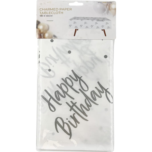 Whiz Pop Bang Charmed Paper Tablecloth Each