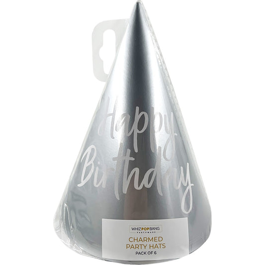 Whiz Pop Bang Charmed Party Hats 6 Pack