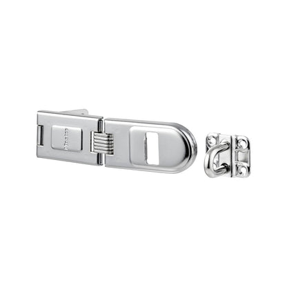 Master Lock 200mm Double Hinged Hasp - Hardened Steel - Weather Resistant