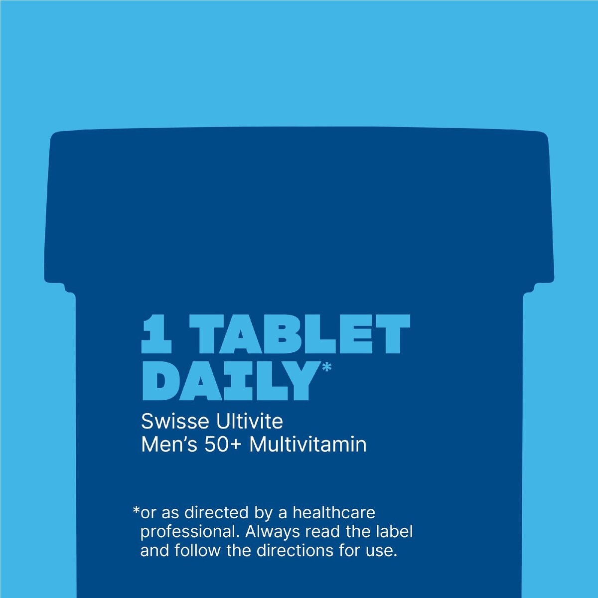 Swisse Ultivite Mens 50+ Multivitamin Tablets 90 Tablets