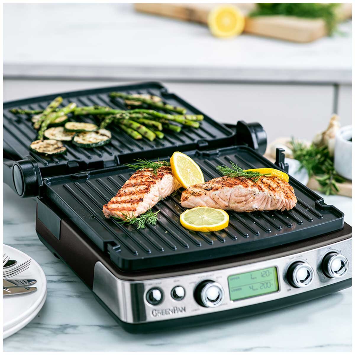 Greenpan Elite Contact Grill 1800W CC006848-003 Matt Black