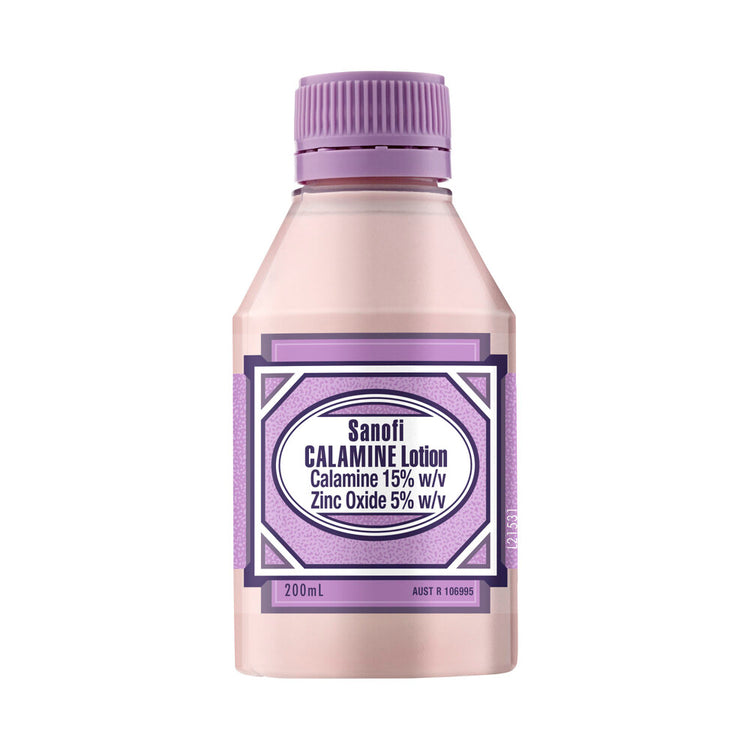 Sanofi Calamine Lotion - Itchiness Relief - 200mL