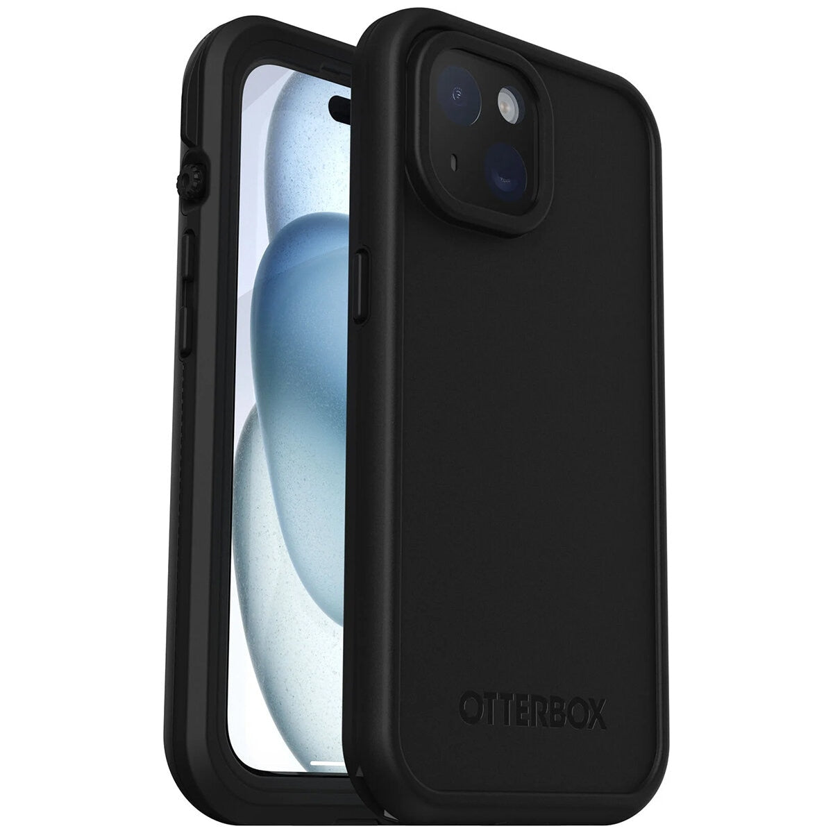 OtterBox Fre MagSafe iPhone 15 Case Waterproof IP68 Black