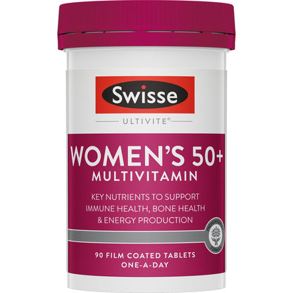 Swisse Ultivite Womens 50+ Multivitamin Tablets 90 Pack