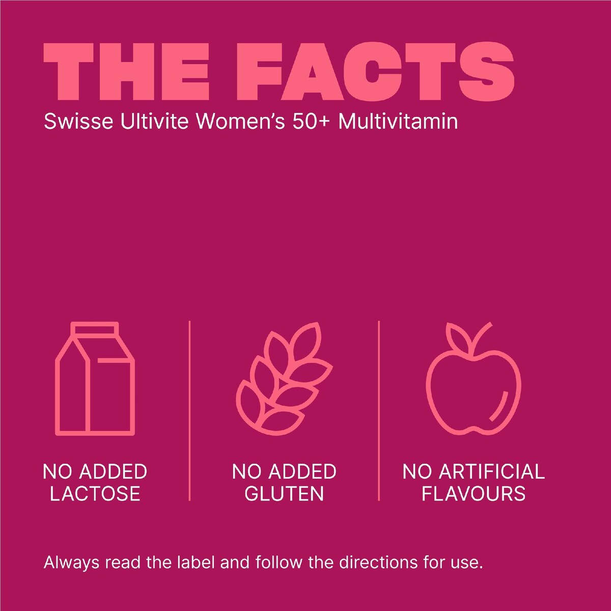 Swisse Ultivite Womens 50+ Multivitamin Tablets 90 Pack