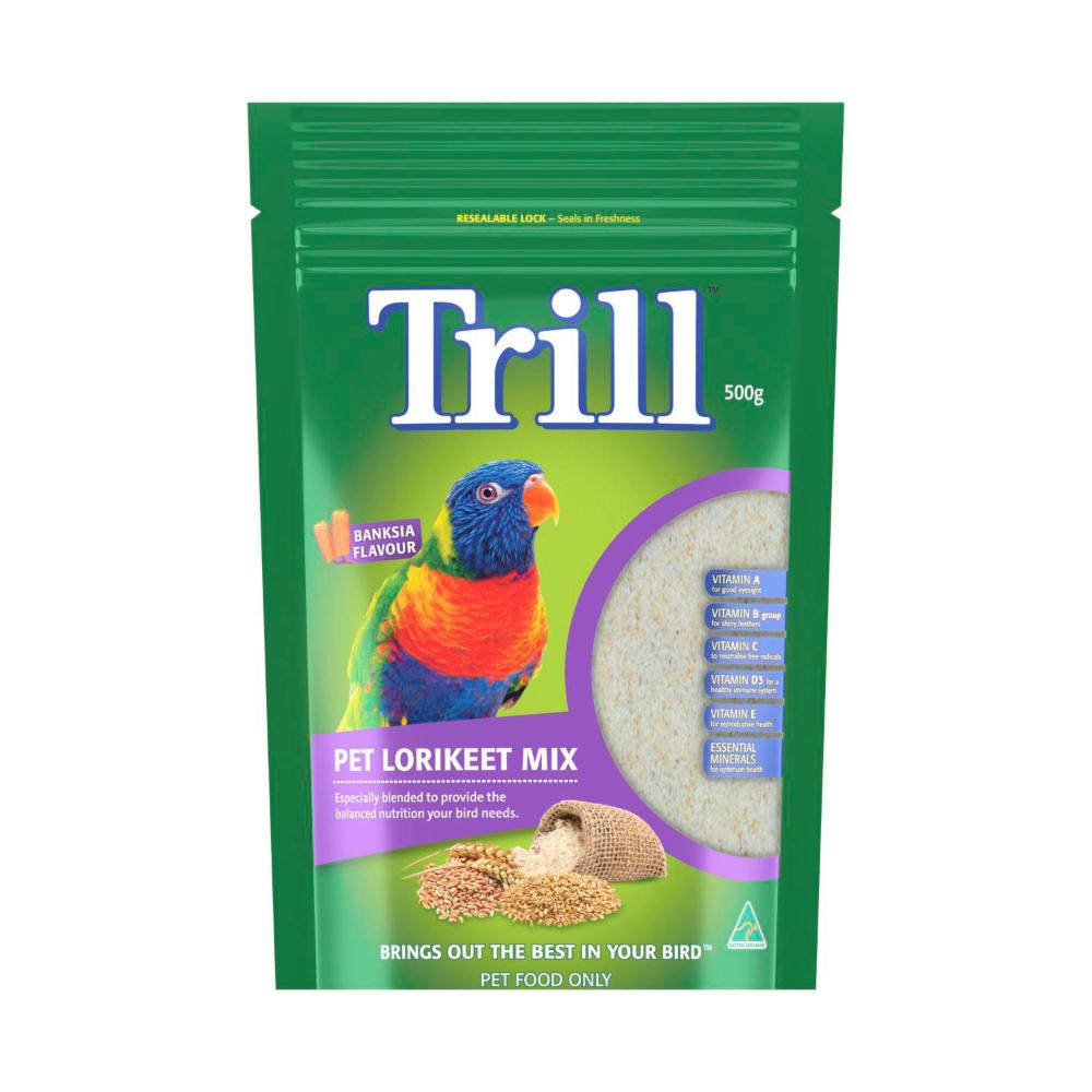 Trill Lorikeet Complete Meal Mix - 500g