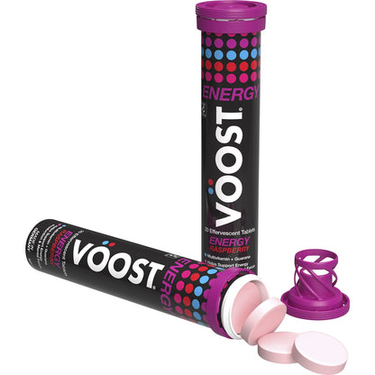 Voost Energy Effervescent Tablets Raspberry 20 Pack