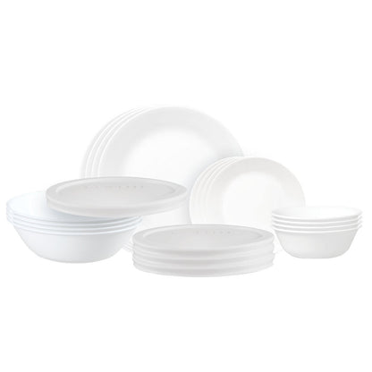 Corelle Classic White Dinnerware Set 20 Piece