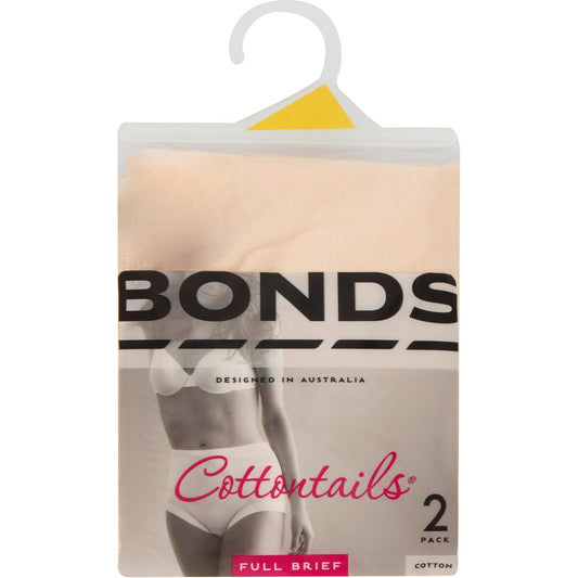 Bonds Womens Underwear Cottontails Size 22 Assorted 2 Pack